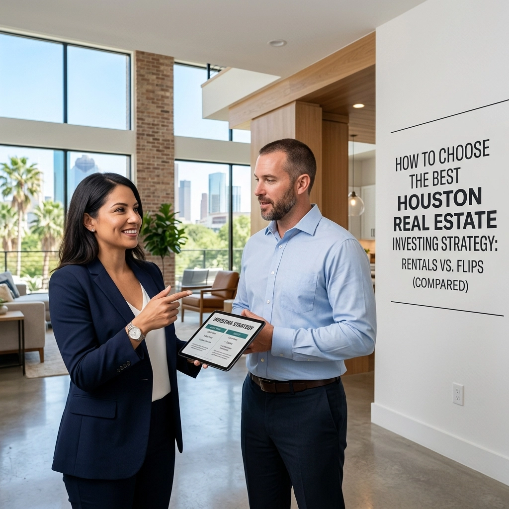 Read more about the article How to Choose the Best Houston Real Estate Investing Strategy: Rentals vs. Flips (Compared)